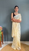 SF 690 Gucchi Silk Butta Party Wear 1 Minute Readymade Saree Suppliers In India